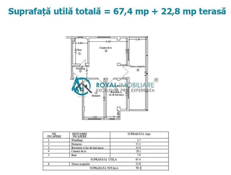 Royal Imobiliare - Vanzare apartament 2 camere zona Democratiei - 7