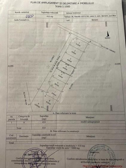 Teren intravilan Berceni - 2