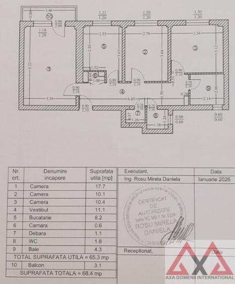 Apartament 3 camere Soseaua Oltenitei - Metrou Brancoveanu - Parc - decomandat - 11