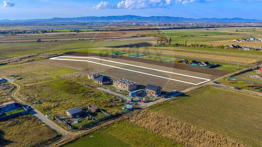 COMISION 0% Teren Sanpetru 8900 mp/ Intravilan/ 8 loturi - 6