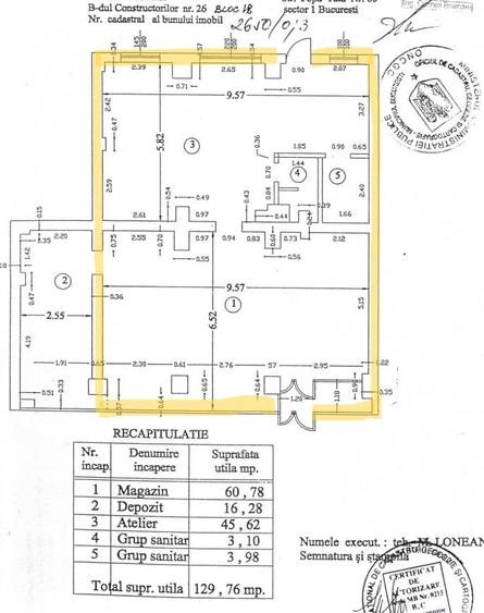 Bdul Constructorilor 26, Vitrina 10 m în stație STB, vad, fost PROFI, curent 380 - 2