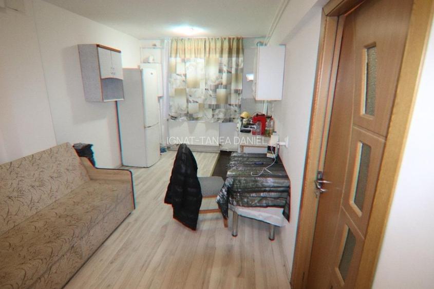 Garsonieră circulară, mobilată în Frumoasa