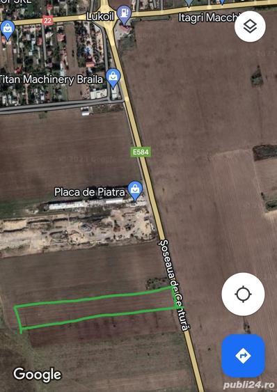 Teren de 7500 mp, în Centură