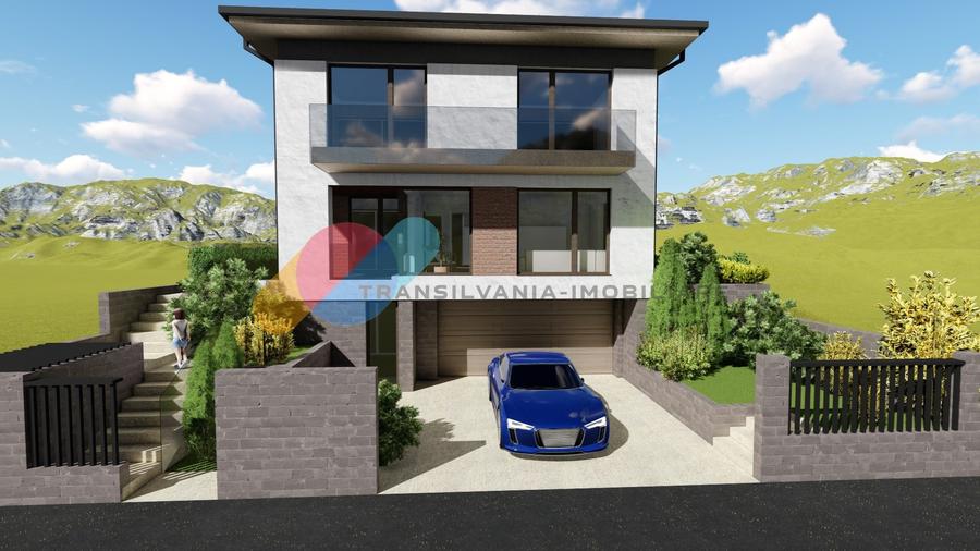 Casă individuală cu 4 camere cu Canalizare în Dâmbul Rotund
