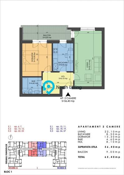Apartamente bloc nou | studio, 2 și 3 camere | Prelungirea Ghencea - 2
