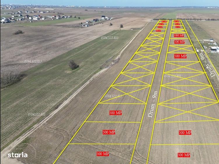 Teren intravilan RATE investitie sigura langa Bucuresti Berceni Ilfov - 1
