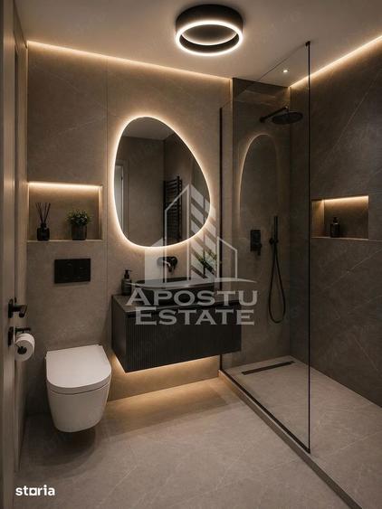 Apartament cu 2 camere, mobilat în Badea Cârțan