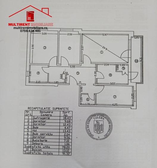 Apartament 4 camere de vanzare Ultracentral ! - 1