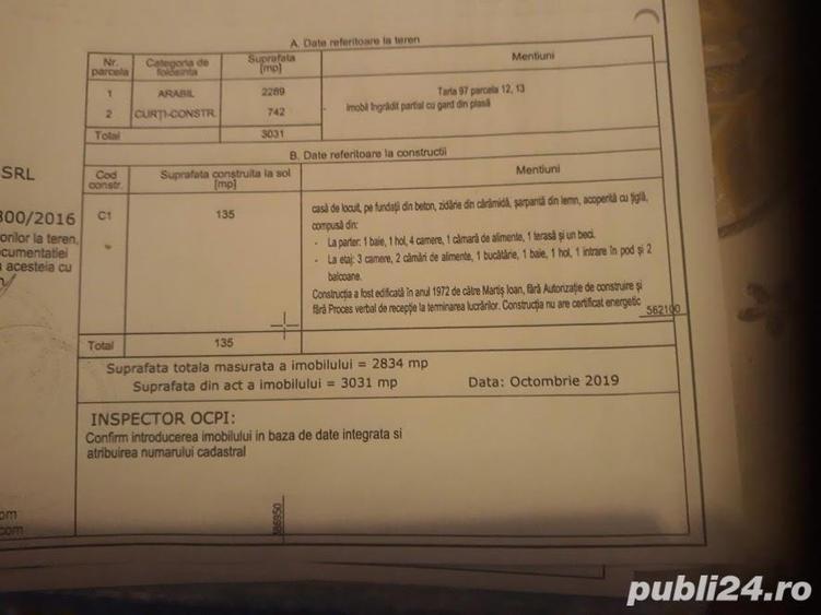 Casa de vanzare la poalele muntilor apuseni..potrivita si pt alte activitati - 2