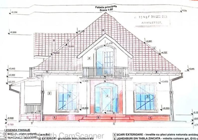 Teren si proiect casa, 7,5 ari, zona Aerodrom Unirea - 6