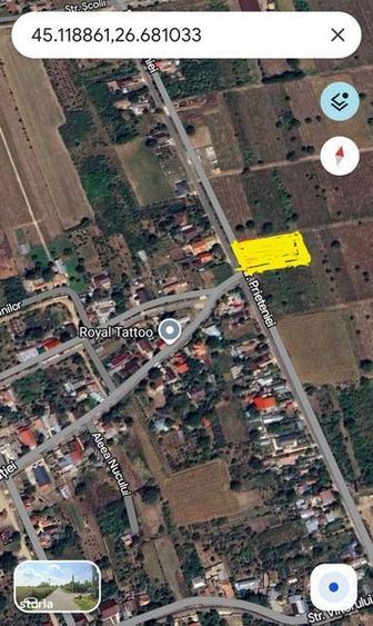 Teren intravilan construibil 1700 mp Ograzile ( Merei) - 5