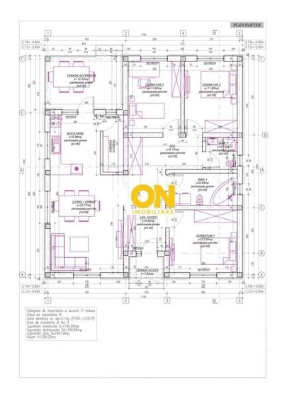 Teren 600 mp, proiect casă 4 camere + autorizație și utilități, Ciugud - 5