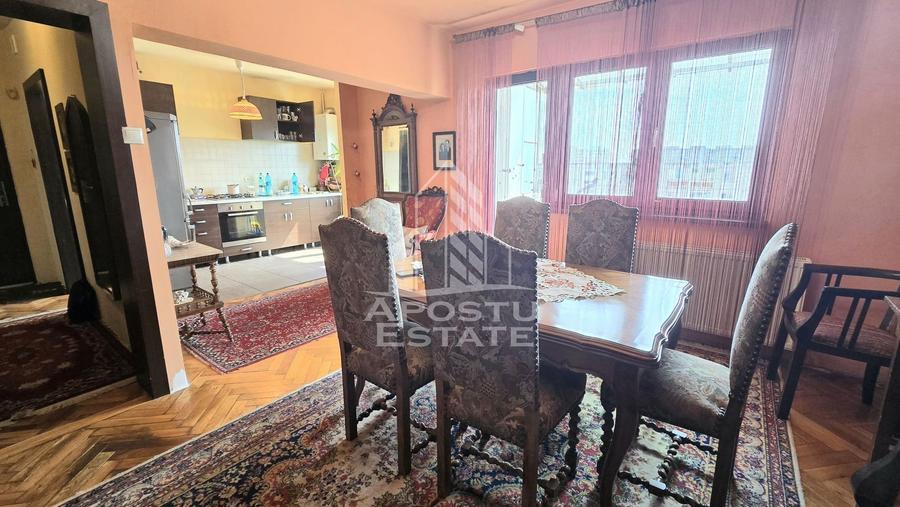 Apartament cu 3 camere, centrala proprie, zona Dacia - 10