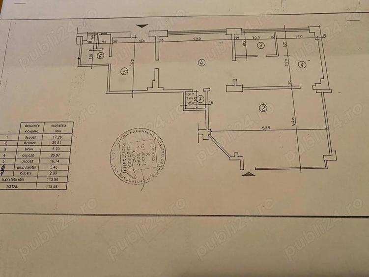 Spatiu comercial 114mp. Piata Cug. Comision 0 - 5