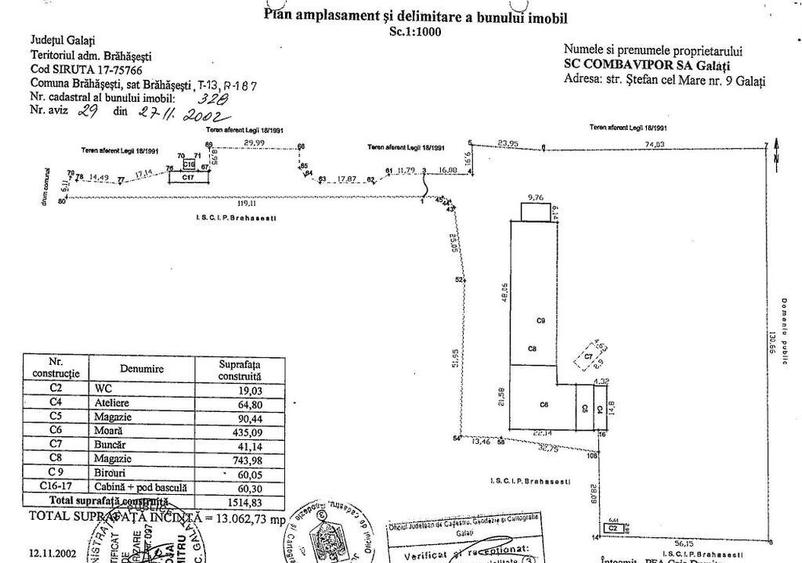 Vindem teren intravilan Brahasesti, Comision Zero!! - 1
