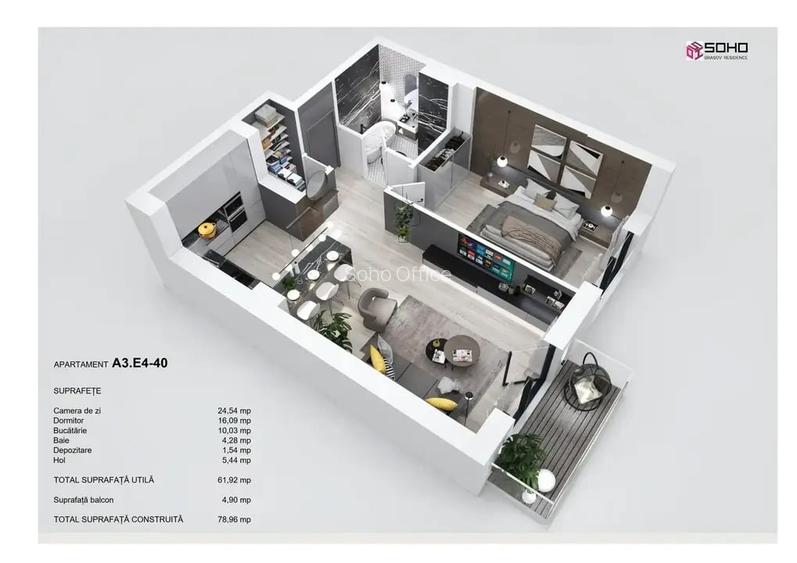 Apartament 2 camere