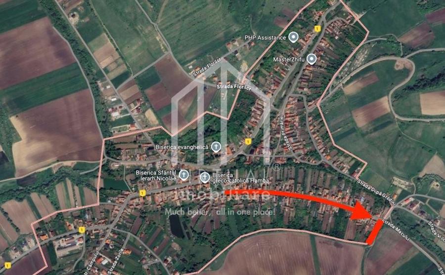 Teren intravilan de vanzare in loc Hamba, 1397 mp - 2