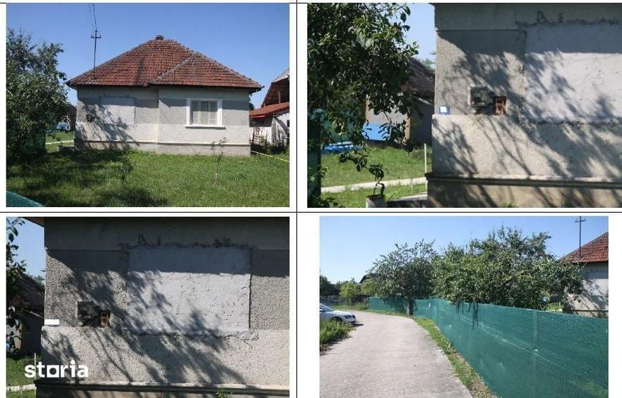 Casă cu 2 camere cu Teren 2511 Mp în Săsar