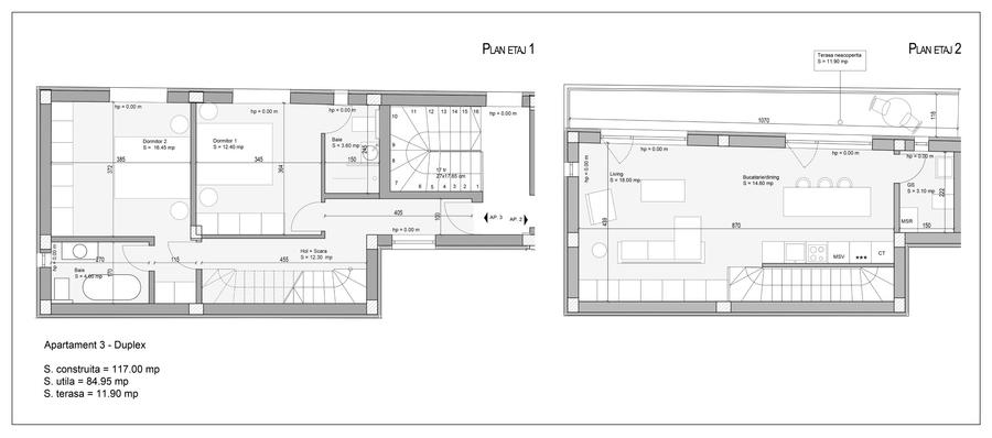 Bucurestii Noi-Miercani,imobil 2025,Duplex 3camere+parcare,proprietar,comision0% - 2