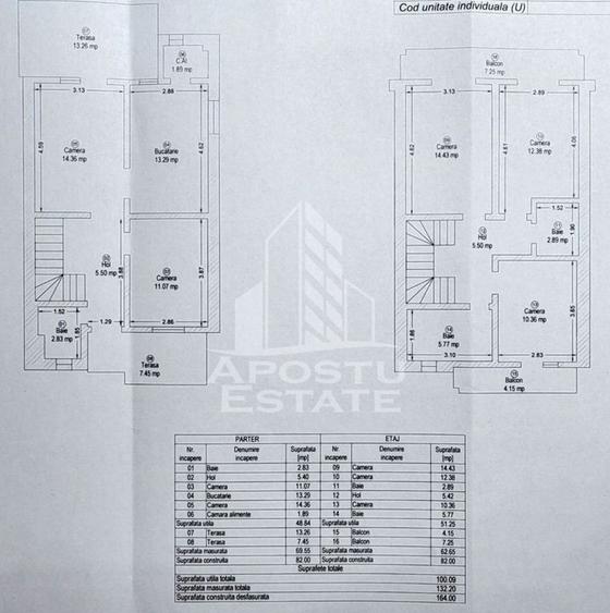 Casa individuala, 5 camere , 3 bai,2 balcoane ,acces auto, Braytim - 13