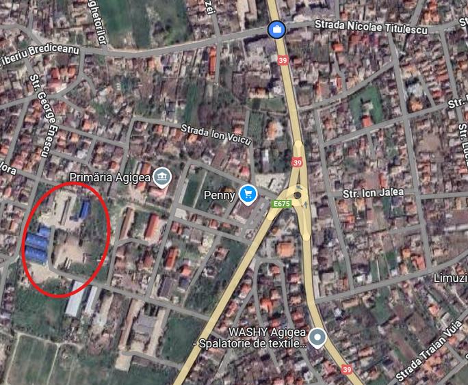 25000 mp teren intravilan Agigea cu spații depozitare 2500 mp și platforme - 1