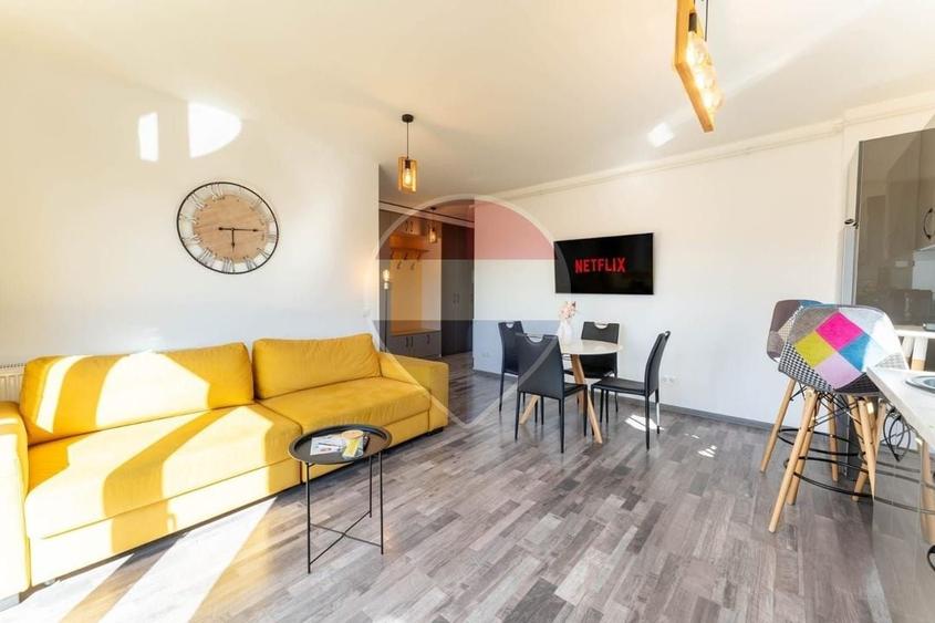 Apartament cu 2 camere semidecomandat, mobilat în Avantgarden