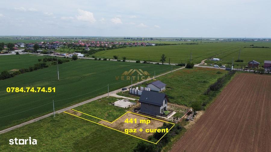 Teren de 441 mp, în Berceni