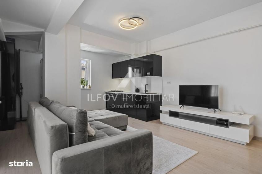 Otopeni, Central, Apartament 3cam, 72mp, parcare, mobilat, centrala - 3
