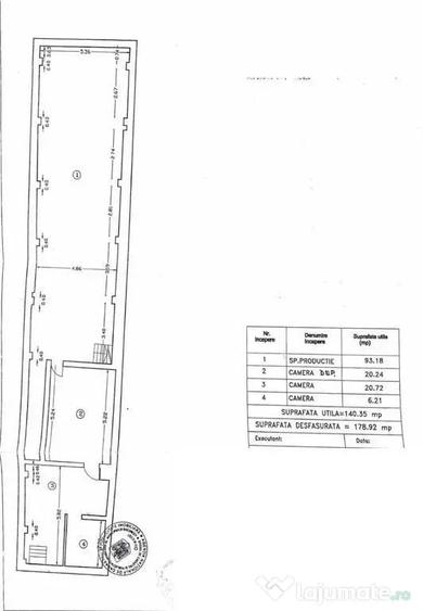 Spațiu comercial, de 140 mp, în Lipscani