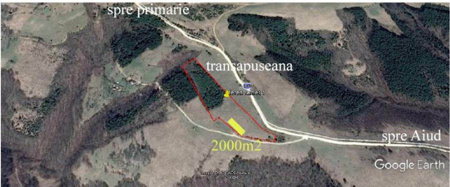 Teren 2000 mp de vânzare în Râmeț, – aproape de Transalpina - 1