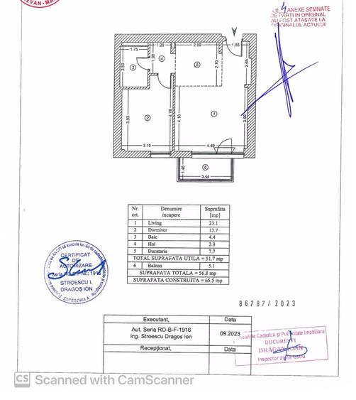 Inchiriere apartament 2 camere One Timpuri Noi - 17