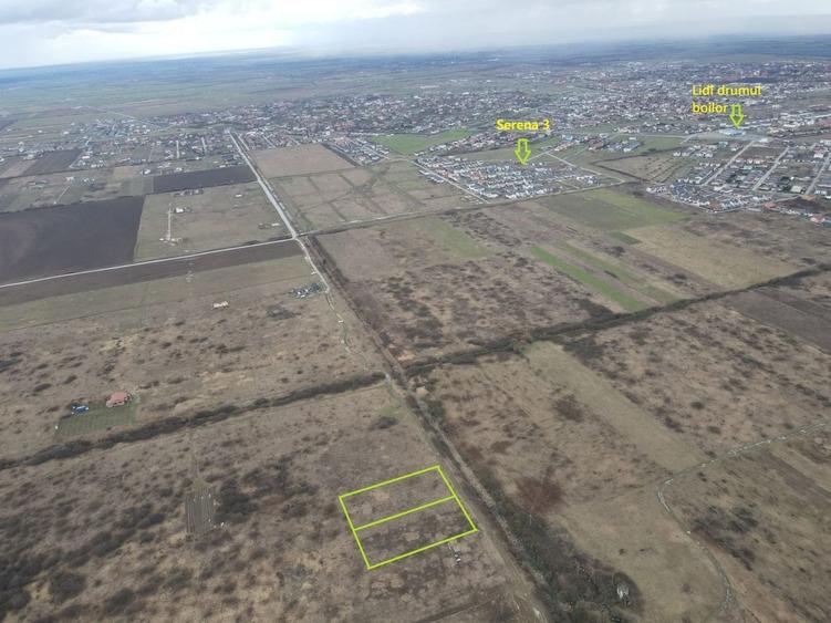 Oportunitate investitie 2 parcele teren langa Mosnita Veche - Ghiroda - 3