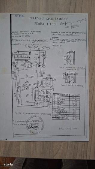 Apartament 2 camere | 77 mp | Demisol | Cladire interbelica - 6
