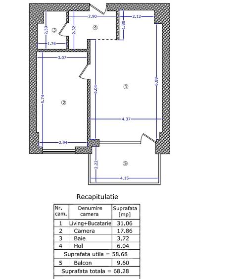 PREMIUM 2 camere BHB Avenue - Floreasca – Mobilat LUX -parcare - 26