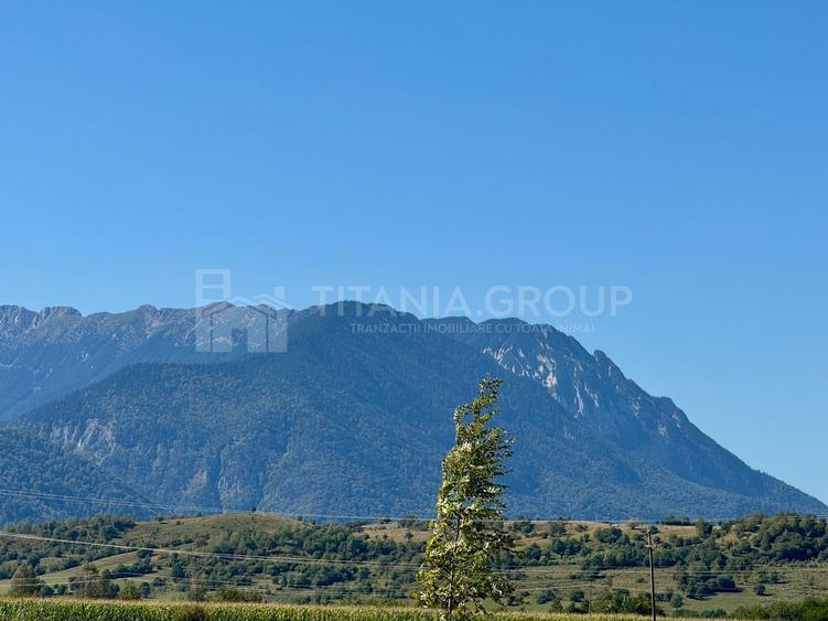 Teren intravilan parcelabil, priveliște spre munți, Sohodol, Bran - 5