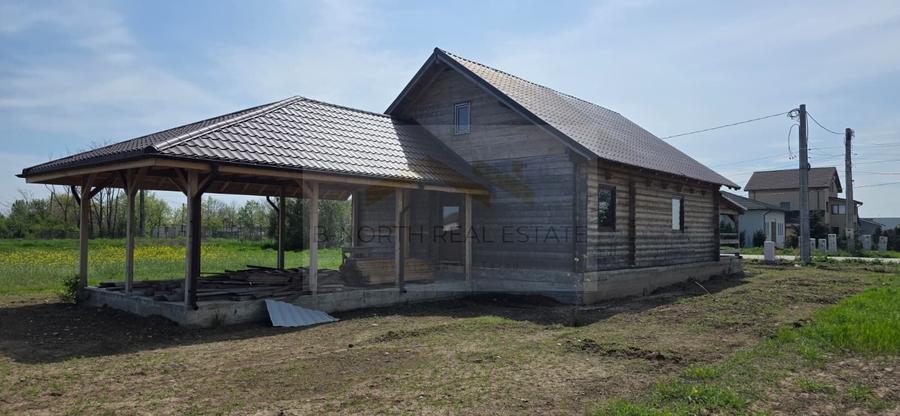Cabana de vânzare din lemn masiv Mihăilești | 400 mp teren -Potențial investiție - 7