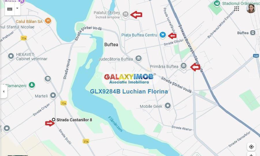 Vanzare teren 812mp, str.Castanilor I Buftea