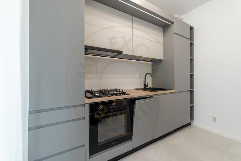 Studio lux, bloc nou VSC5 - Fratii Golesti, parcare privata, vedere pe spate - 10