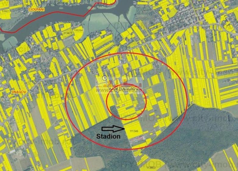 Vanzare Teren Constructie Casa Vacanta Ghermanesti Padure SNAGOV - 2