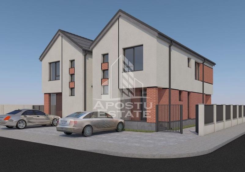 Teren &icirc;n Mosnita Nouă cu autorizație de construcție pentru Duplex - 2