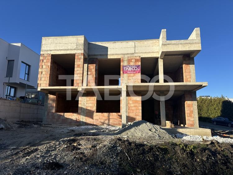 Vila premium Cisnadioara – panorama, piscina infinity, teren 485 mp - 4