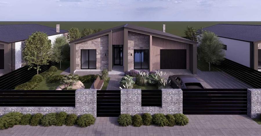 Teren de vanzare - cu autorizatie de constructie casa single - 1