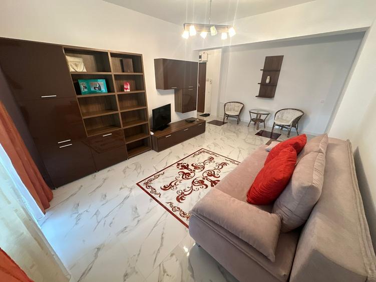 Tomis Plus - 2 camere mobilat-utilat complet,  parcare subterana , termen lung - 8