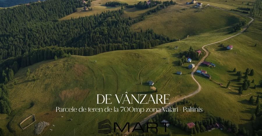 Teren 673mp cu PUZ in Paltinis - 2