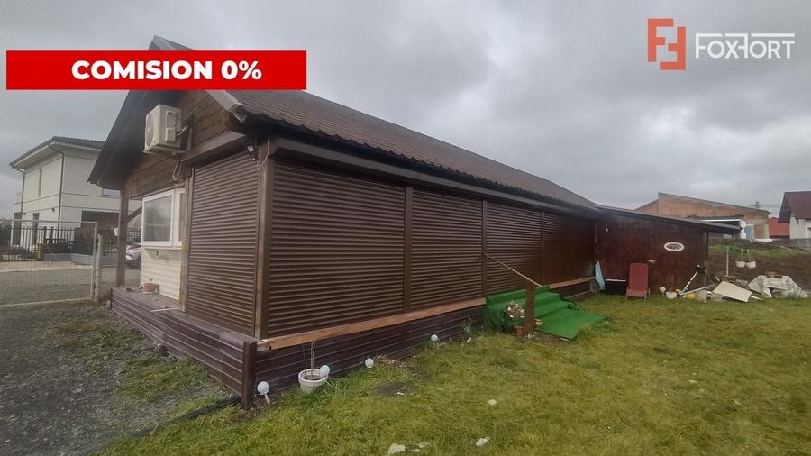 COMISION 0% Teren 859mp+Casa mobila, Sacalaz - Bransat curent si apa - 2