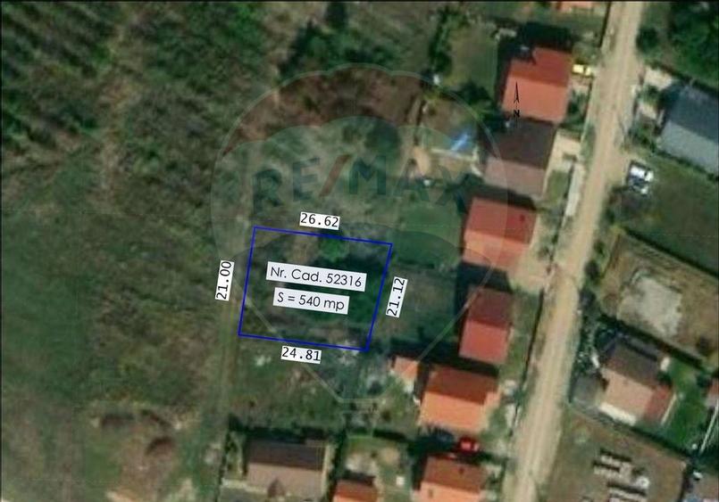 De vanzare teren intravilan 540 mp in Paleu - 1