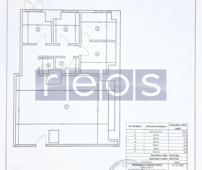 INCHIRIERE SPATIU COMERCIAL VICTORIEI TITULESCU 117MP VITRINA 10MP - 4