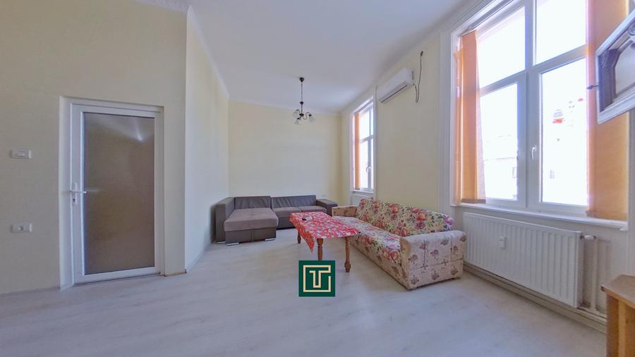 Apartament cu 2 camere de închiriat – Central, clădire istorică, ideal locuință - 1