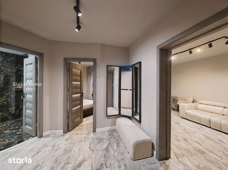 Apartament cu 2 camere decomandat, mobilat în Dorobanți