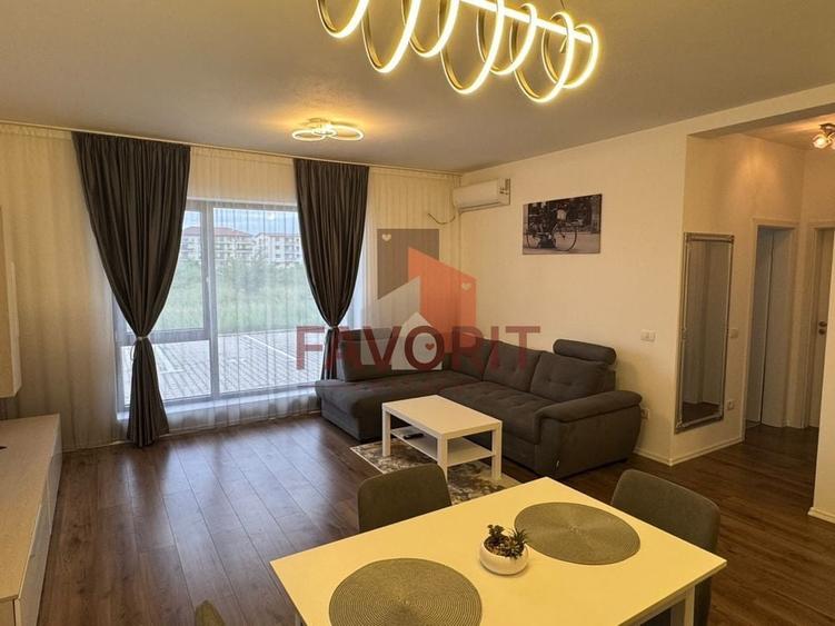 Apartament cu 2 camere decomandat, mobilat în Giroc